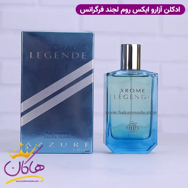 ادکلن فراگرنس مردانه ازارو کروم لجند 100 میل — تصویر ۴