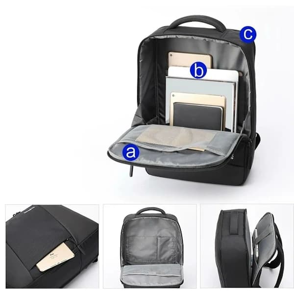 کوله پشتی لپ تاپ سامسونت مدل DUAL COMPARTMENT — تصویر ۵