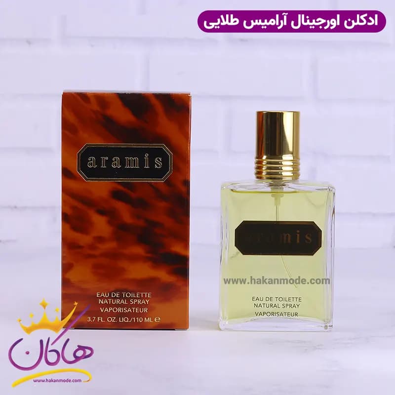 ادکلن آرامیس مردانه آرامیس طلایی اورجینال 100 میل — تصویر ۹