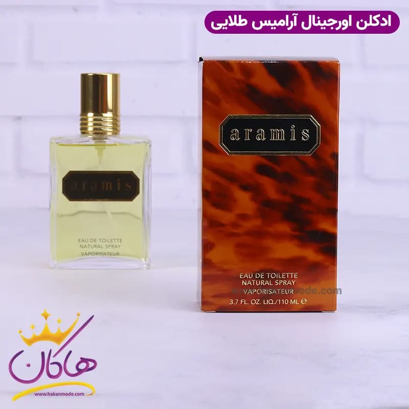 ادکلن آرامیس مردانه آرامیس طلایی اورجینال 100 میل — تصویر ۸