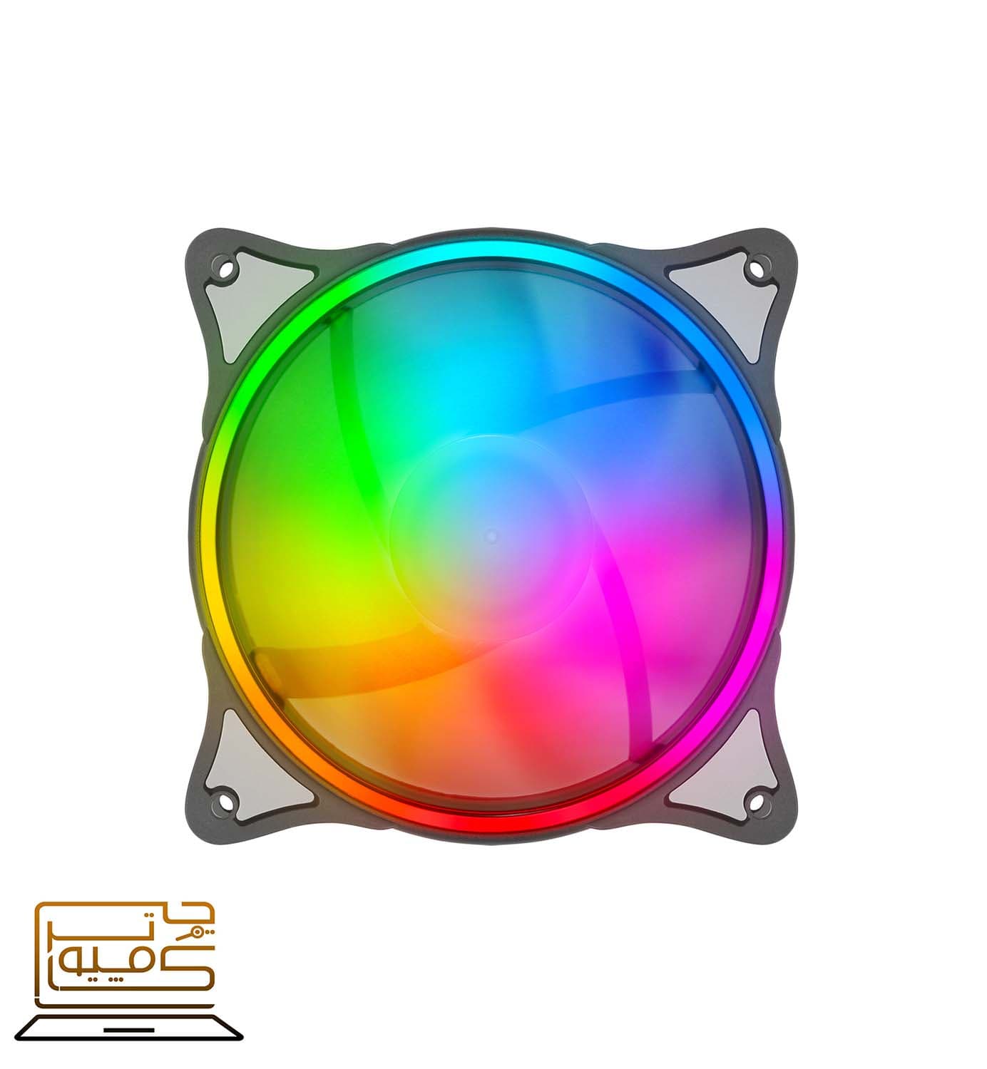 فن کیس HURACAN FAN GFK120M-ARGB گرین ا GREEN HURACAN FAN GFK120M-ARGB CASE FAN