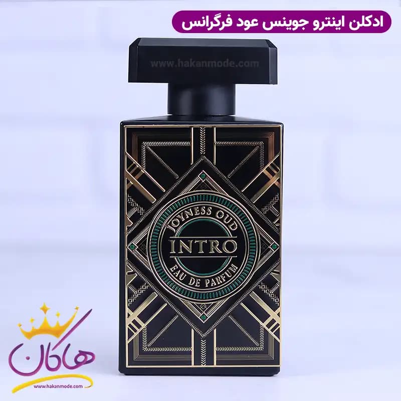 ادکلن فراگرنس یونیسکس جوینس عود اینترو مدل عود فور هپینس 80 میل — تصویر ۲