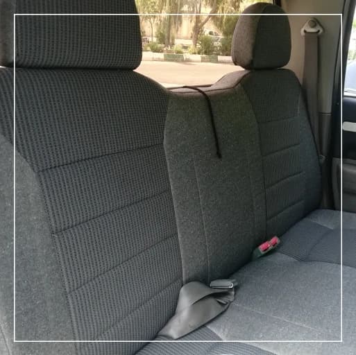 روکش صندلی وانت کاپرا دو کابین مدل فابریکی برند R-772) ECCCO) — تصویر ۳