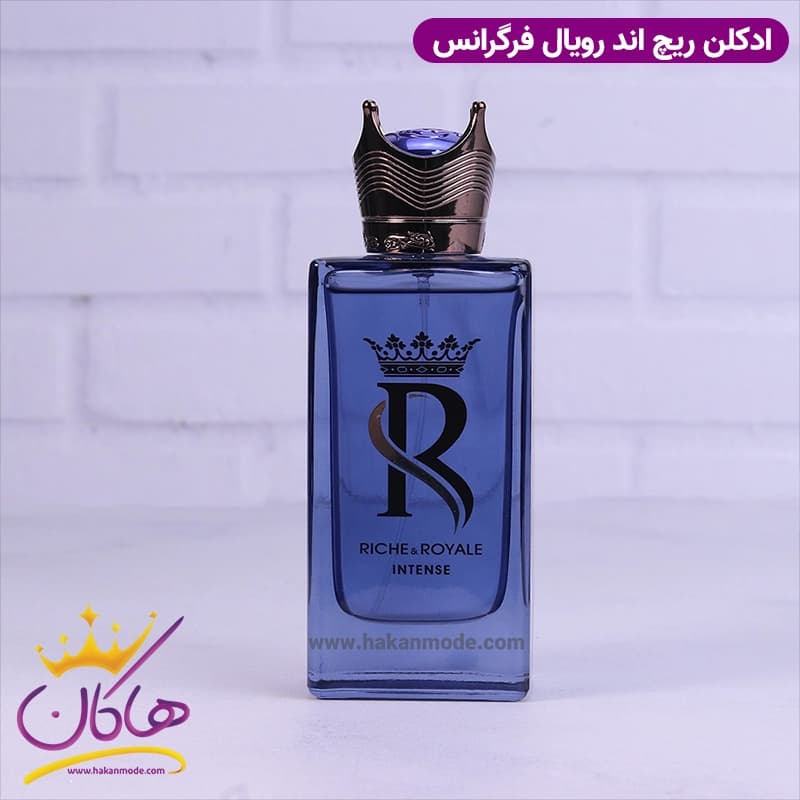ادکلن فراگرنس مردانه ریچ اند رویال اینتنس مدل کینگ کی دولچه گابانا 100 میل — تصویر ۲