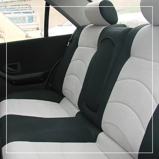 روکش صندلی پژو پارس ELX صندلی بلند مدل فابریکی برند R-769) ECCCO) — تصویر ۴