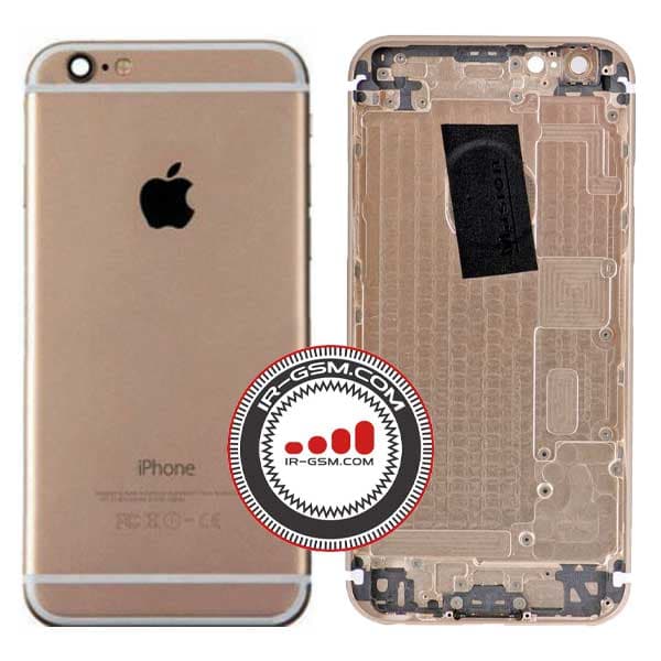 قاب و شاسی کامل طلایی آیفون IPHONE 6G PLUS AK — تصویر ۲