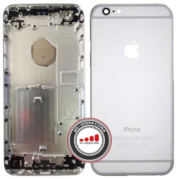 قاب و شاسی کامل سفید آیفون IPHONE 6G PLUS AK — تصویر ۲