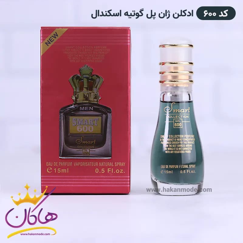 ادکلن جیبی اسمارت کالکشن 600 ژان پل گوتیه اسکندال 15 میل — تصویر ۲