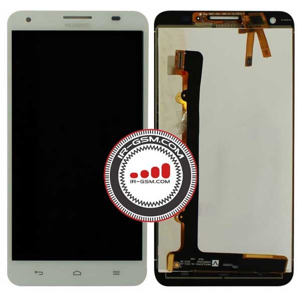 تاچ ال سی دی سفید هواوی LCD HUAWEI HONOR 3X G750 AK — تصویر ۲