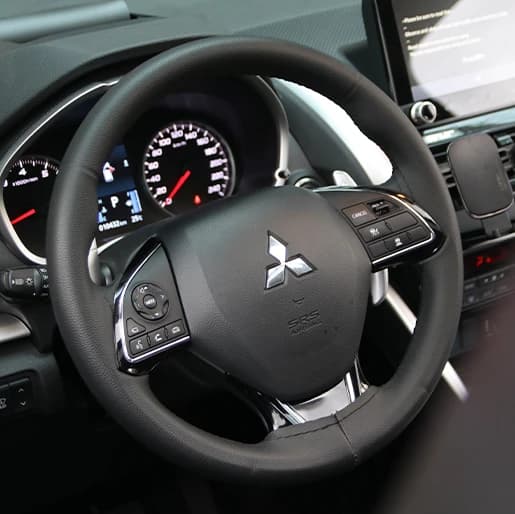 روکش فرمان دوختنی میتسوبیشی اکلیپس کراس Mitsubishi برند R-729) ECCCO)