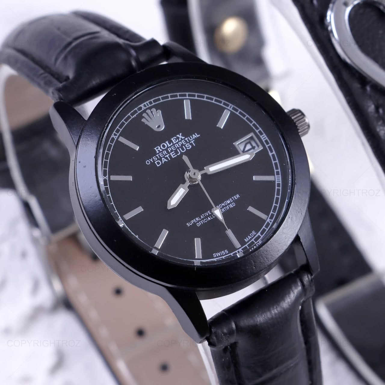 ست ساعت مچی و دستبند زنانه رولکس Rolex مدل 484 — تصویر ۱۰