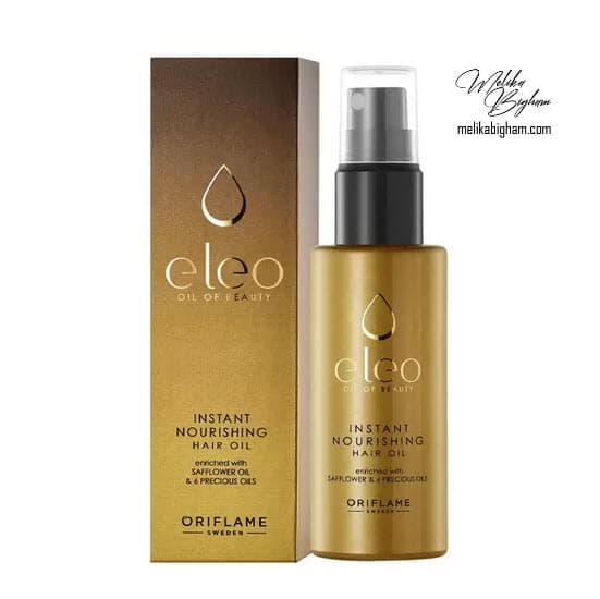 روغن تغذیه کننده مو الئو اوریفلیم Eleo Instant Nourishing Hair Oil — تصویر ۵