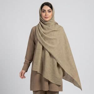 شال زنانه آنالیا مدل پلیسه نخی ساده کد 9720