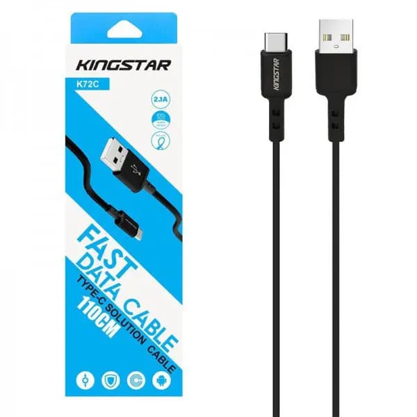 کابل فست شارژ KingStar K72C Type-C
