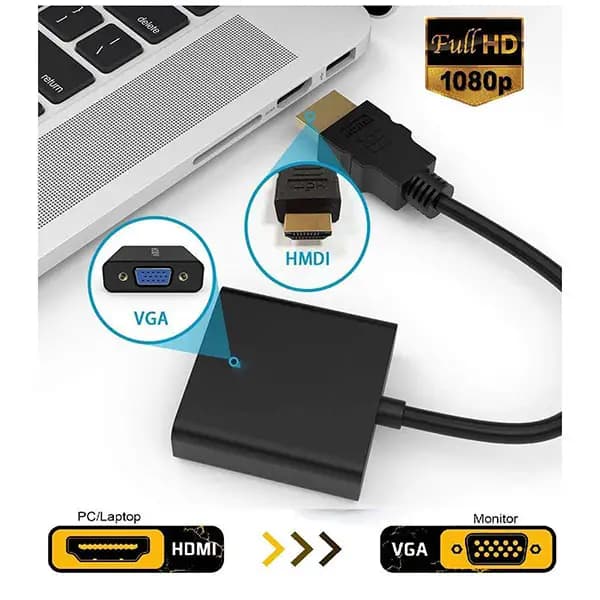 تبدیل HDMI به VGA+SOUND وان مکس مدل OM-151 — تصویر ۱۰
