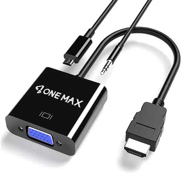 تبدیل HDMI به VGA+SOUND وان مکس مدل OM-151