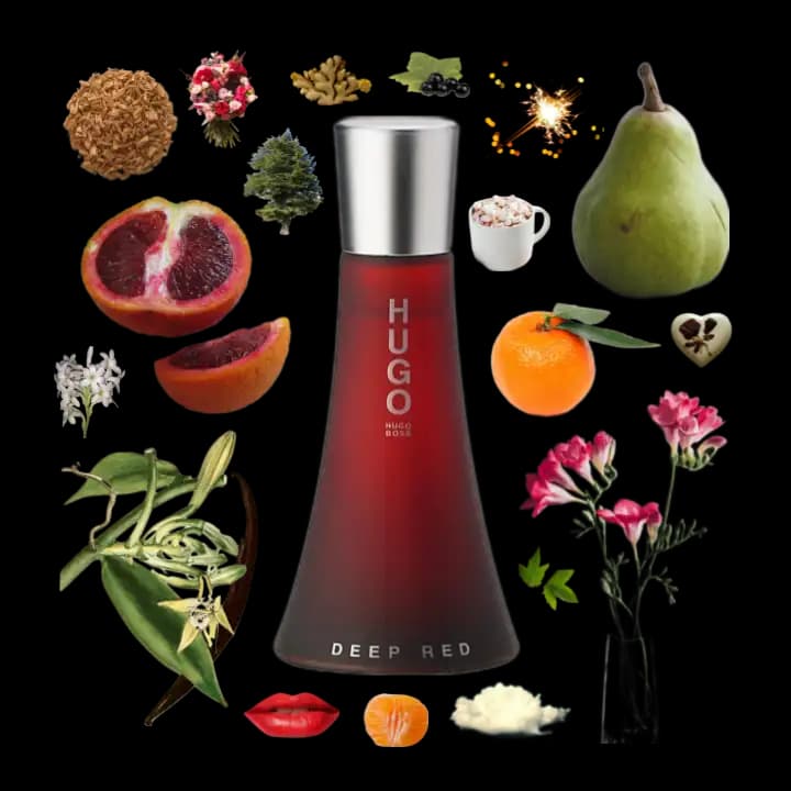 ادوپرفیوم زنانه هوگو باس دیپ رد _ Hugo Boss Deep Red — تصویر ۴