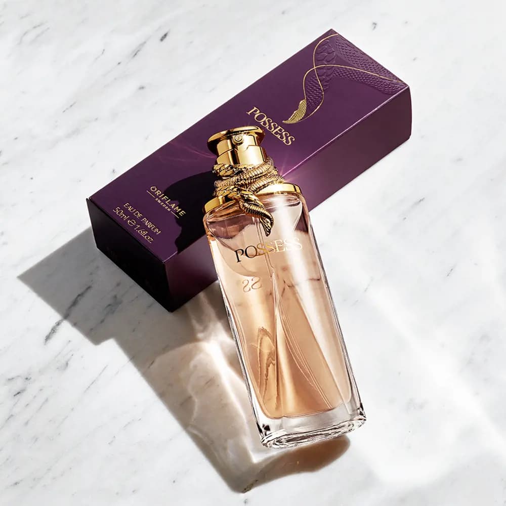 ادوپرفیوم زنانه پوسس بنفش اوریفلیم POSSESS Eau de Parfum — تصویر ۲