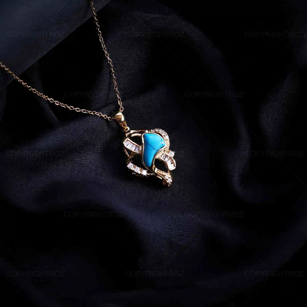 گردنبند زنانه مدل 466 — تصویر ۲