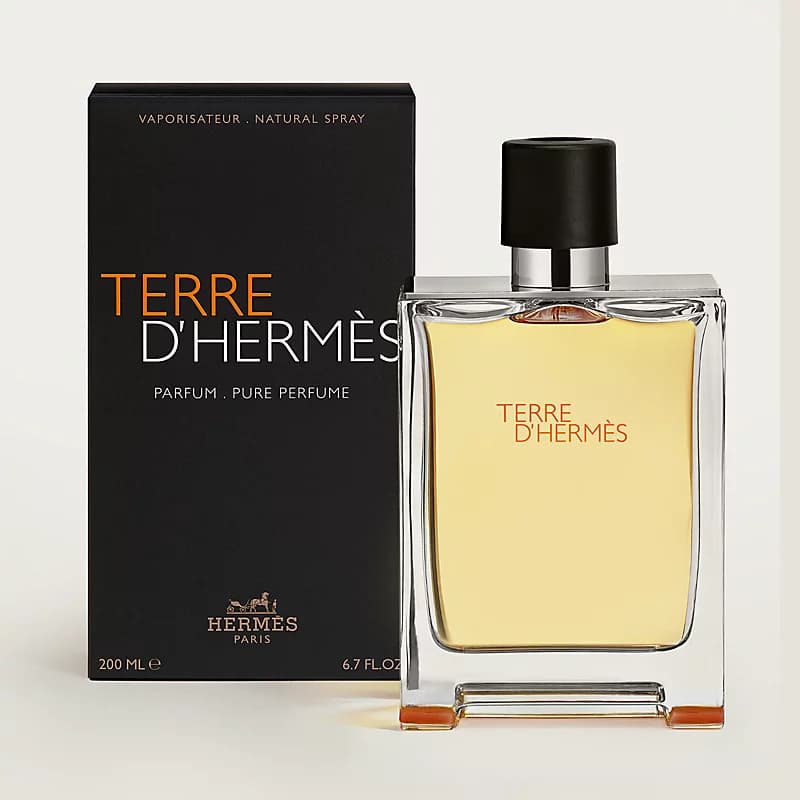 پرفیوم مردانه هرمس تق هرمس _ Hermes Terre d’Hermès Parfum 200ml — تصویر ۵
