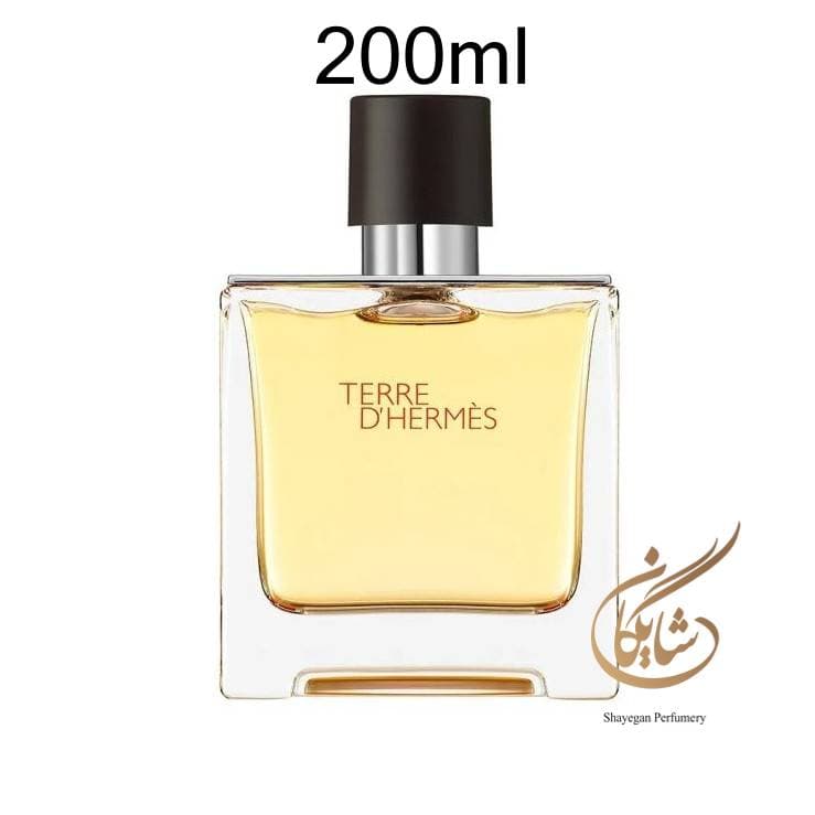 پرفیوم مردانه هرمس تق هرمس _ Hermes Terre d’Hermès Parfum 200ml — تصویر ۴