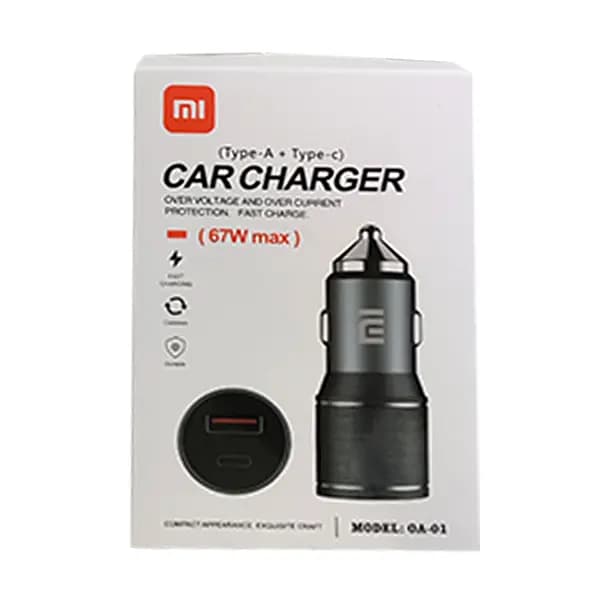 شارژ فندکی شیائومی 67W مدل 0A-01 — تصویر ۴