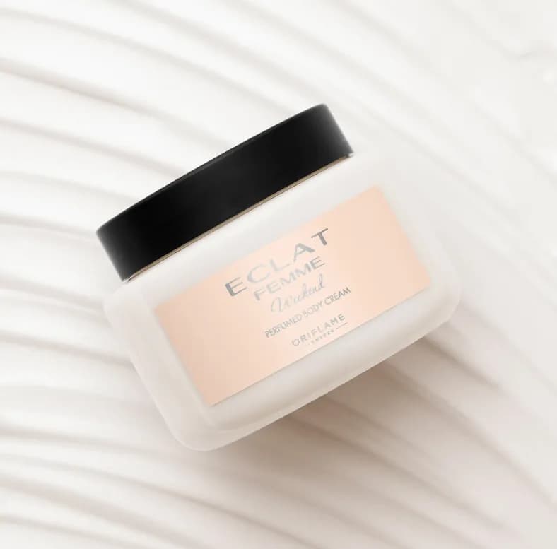 کرم بدن عطری اکلت فم ویکند اوریفلیم Eclat Femme Weekend Perfumed Body Cream — تصویر ۷