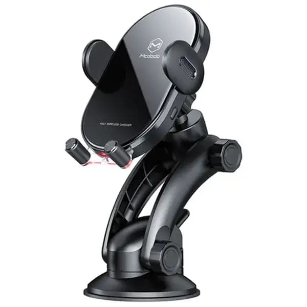 پایه نگهدارنده و شارژر بی‌سیم خودرو مک‌دودو MCDODO 15W Wireless Charger Car Mount Space Series CH-7620 — تصویر ۹