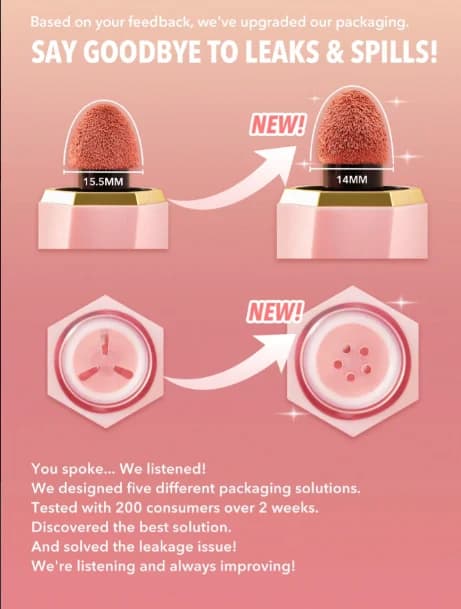 رژگونه مایع شیگلم کالر بلوم Sheglam Color Bloom Liquid Blush — تصویر ۶
