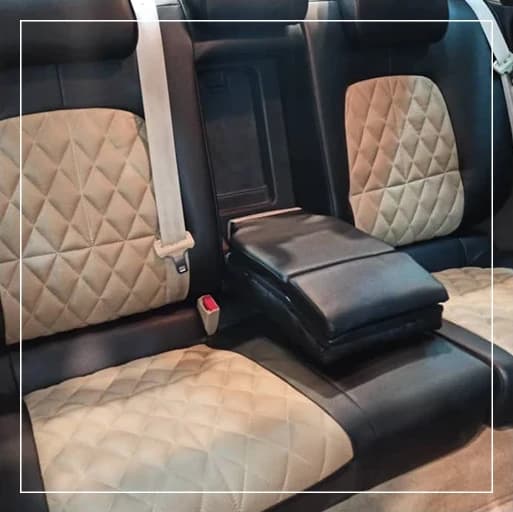 روکش صندلی پژو 407 Peugeot مدل لمسه لوزی برند R-643) ECCCO) — تصویر ۳