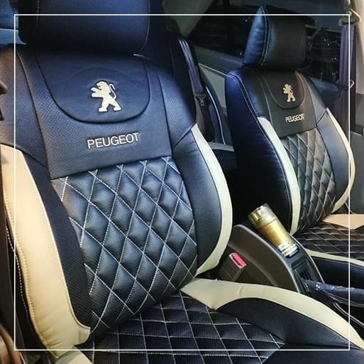 روکش صندلی پژو 405 Peugeot مدل سفارشی برند R-637) ECCCO) — تصویر ۵