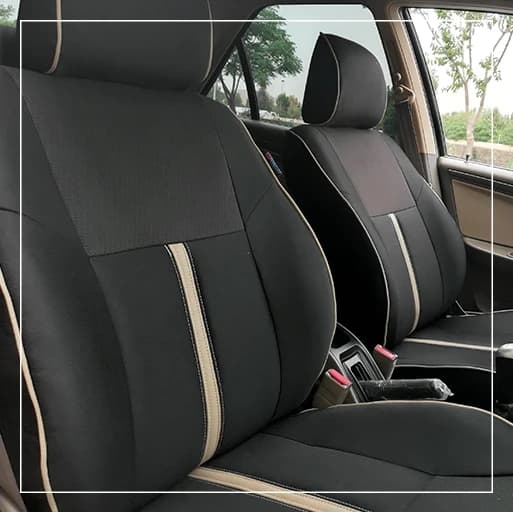 روکش صندلی پژو 405 Peugeot مدل نوار وسط برند R-632) ECCCO) — تصویر ۵