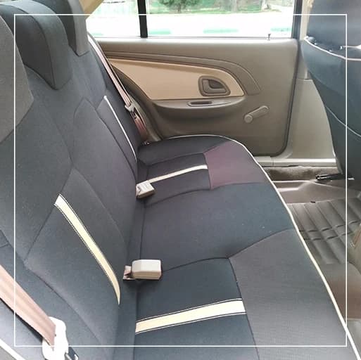 روکش صندلی پژو 405 Peugeot مدل نوار وسط برند R-632) ECCCO) — تصویر ۲