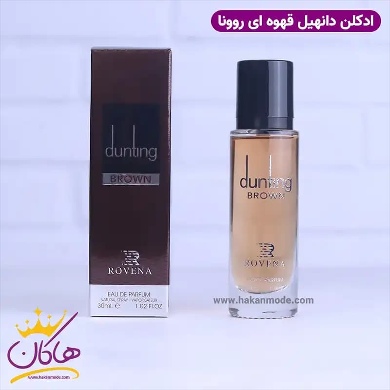 ادکلن روونا مردانه دانهیل قهوه ای 30 میل — تصویر ۶