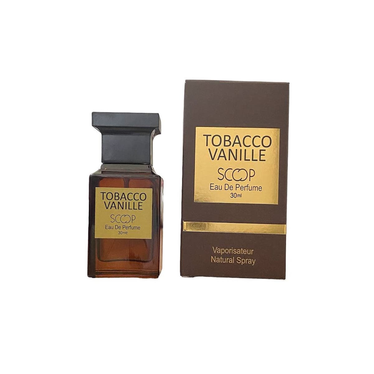 عطر جیبی مردانه اسکوپ مدل تام فورد توباکو وانیل حجم 30 میلی لیتر — تصویر ۲