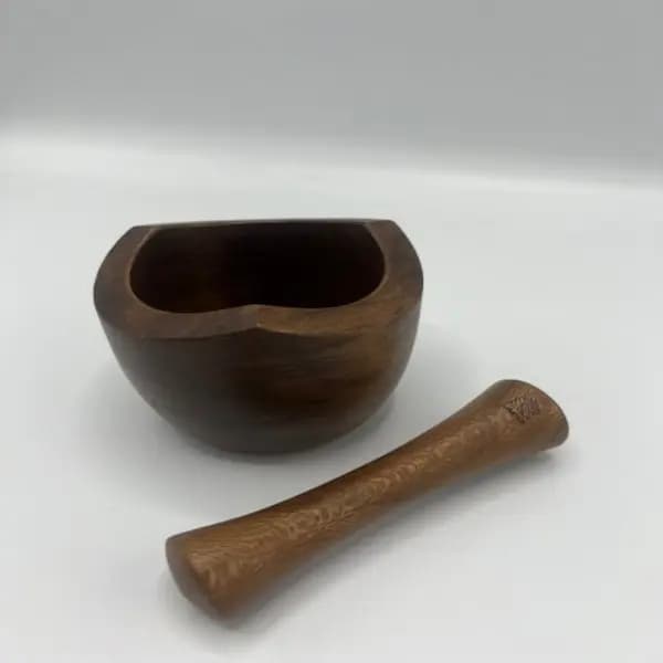 هاونگ چوبی دست ساز چوب (راش) برند کینیا — تصویر ۶