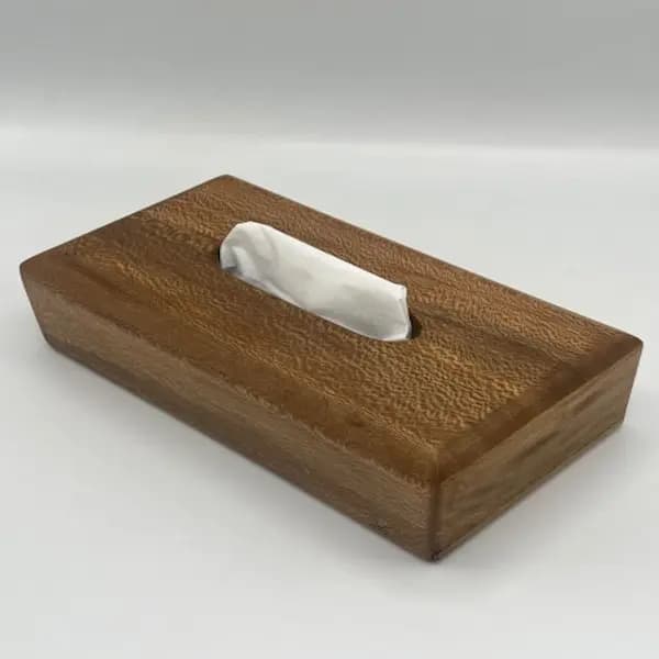 جای دستمال کاغذی چوب(راش) دستساز برند کینیا — تصویر ۵