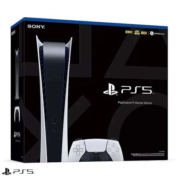 کنسول بازی سونی پلی استیشن PS5 digital ظرفیت 1 ترابایت — تصویر ۲