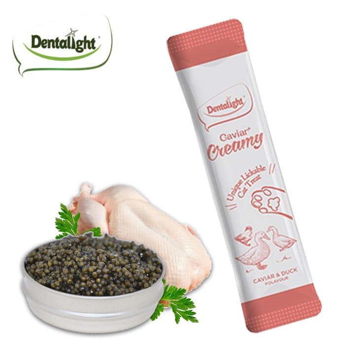 بستنی گربه دنتالایت با طعم خاویار و اردک (1 عددی)