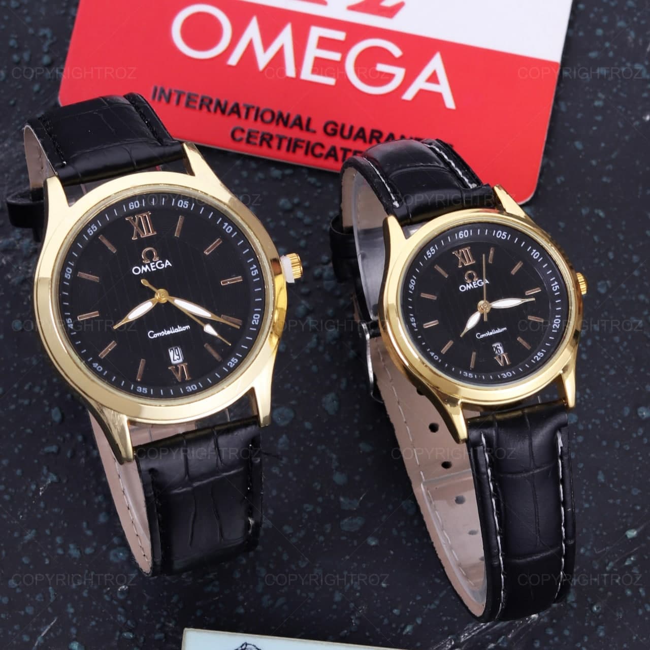 ساعت مچی زنانه مردانه OMEGA مدل404 — تصویر ۸