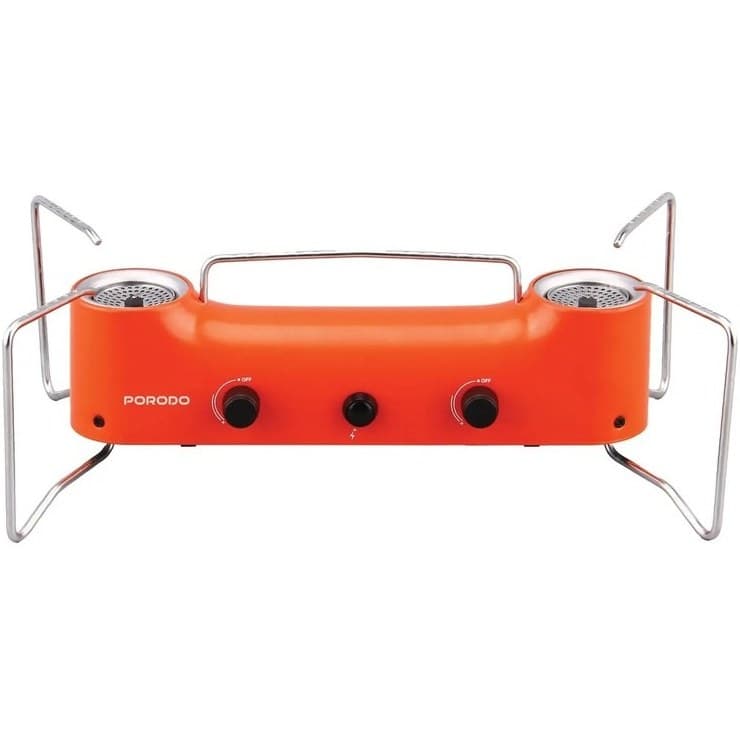 اجاق گاز کمپینگ تاشو Dual Burner Camping Gas Stove مدل Pulse Ignition پورودو لایف‌استایل — تصویر ۲