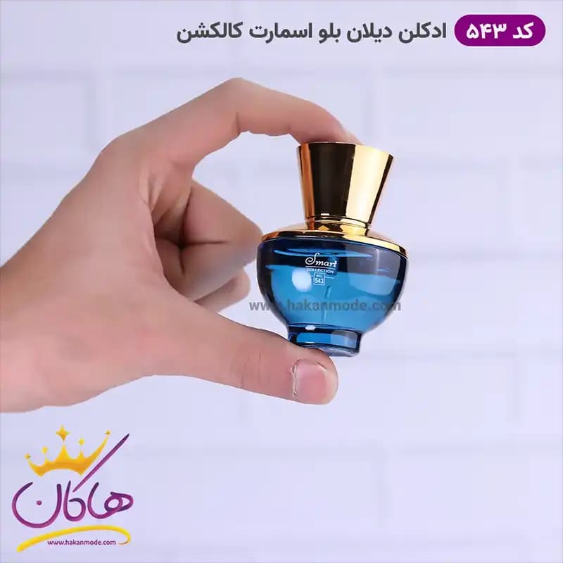 ادکلن اسمارت زنانه 543 دیلان بلو 25 میل — تصویر ۶