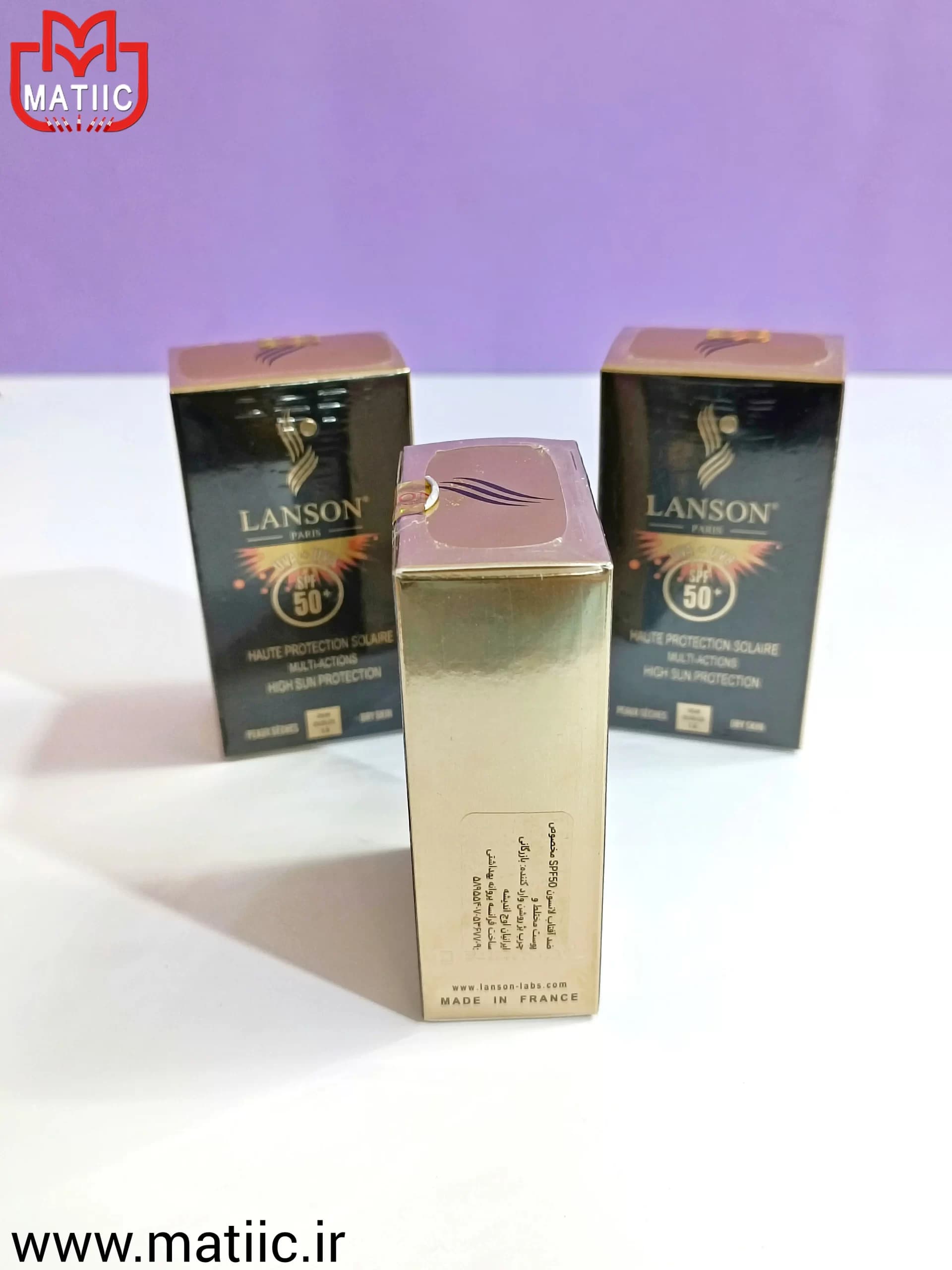 کرم ضد آفتاب رنگی لانسون شماره 1.5 — تصویر ۵