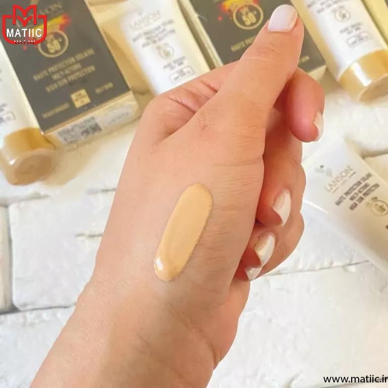 کرم ضد آفتاب رنگی لانسون شماره 1.5 — تصویر ۶