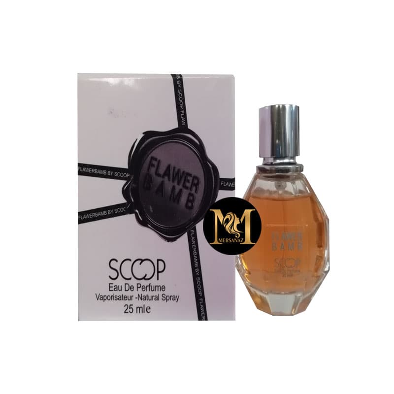 عطر جیبی زنانه اسکوپ مدل فلاور بمب حجم 25 میلی لیتر — تصویر ۲