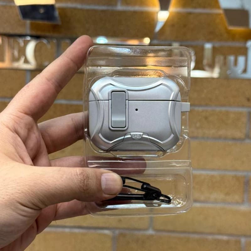 کاور ضد ضربه کیس ایرپاد پرو 3 (Airpods Pro 3) برند StopTime همراه با قفل محافظ — تصویر ۱۰
