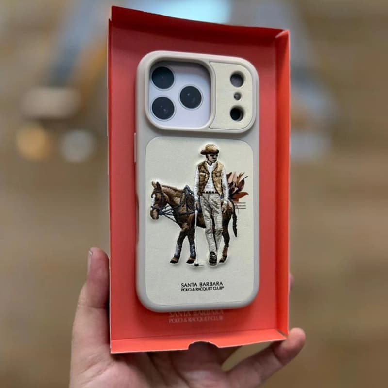 کاور چرمی Santa Barbara Polo مدل CEDRIC مناسب برای iPhone 17 Pro — تصویر ۴