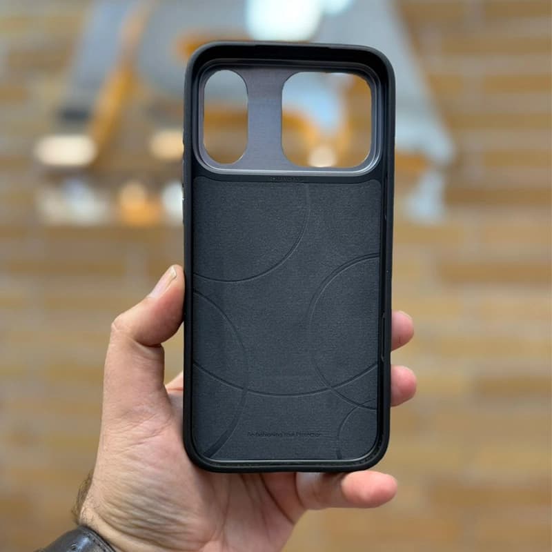 کاور چرمی KAJSA مدل Classic Stand مناسب برای iPhone 17 ProMax — تصویر ۸
