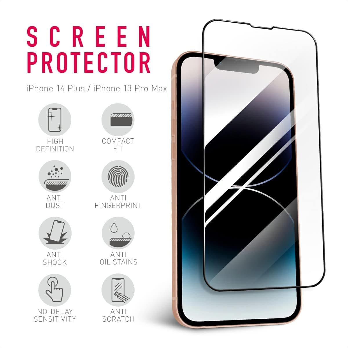 محافظ صفحه نمایش ROFI مناسب برای آیفون iPhone 16 ProMax — تصویر ۷