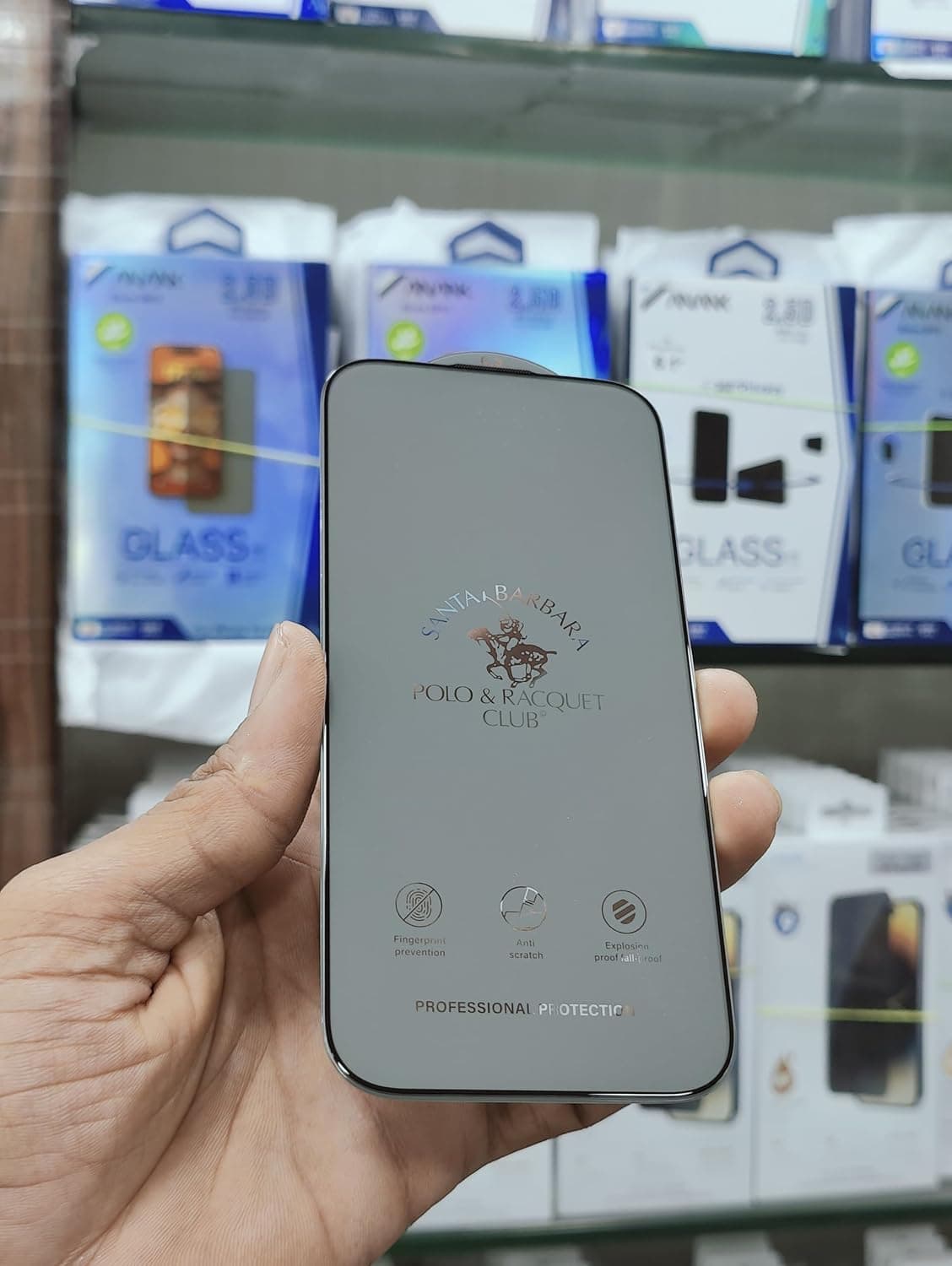 محافظ صفحه نمایش Santa Barbara Polo مناسب برای آیفون iPhone 16 ProMax — تصویر ۷